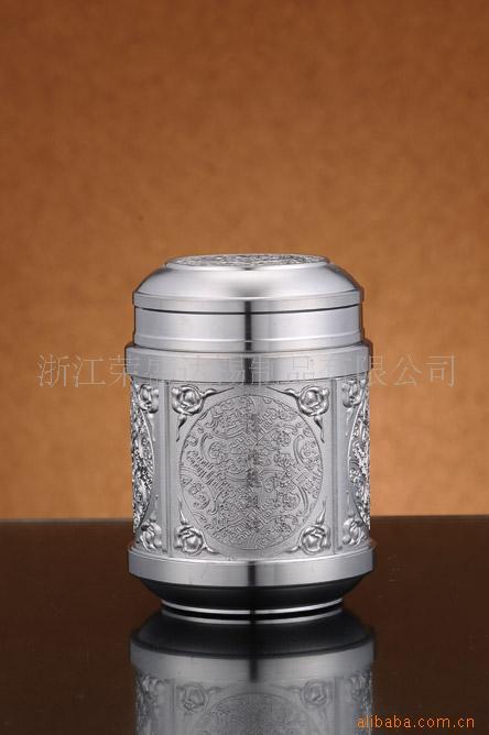 供應(yīng)2兩裝大口茶葉罐,茶茗句錫罐,茶文化包裝容器,純錫制品