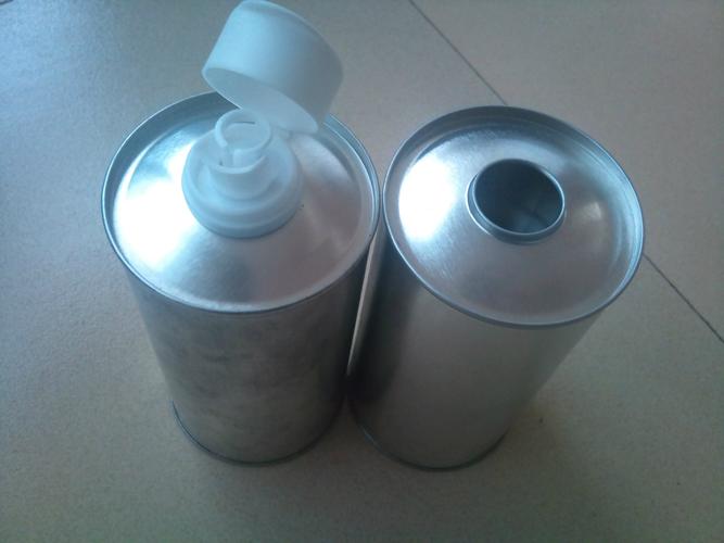 原料輔料,初加工材料 包裝材料及容器 金屬包裝容器 金屬盒 圓形500ml